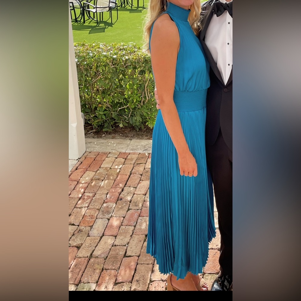 ALC blue renzo dress